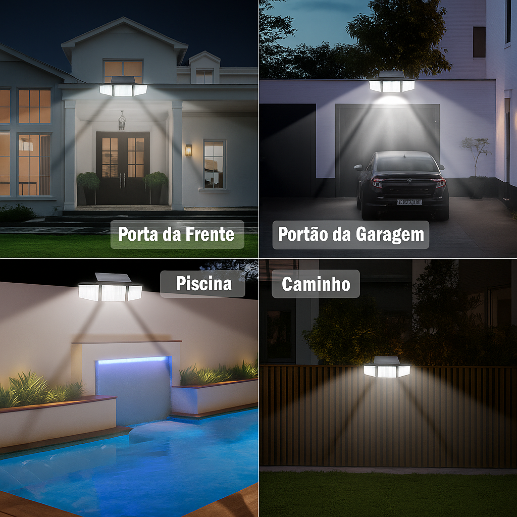 kit 2 lampadas de led autossustentável 🔥Black friday🔥