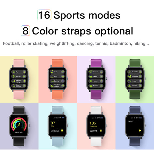 Relógio Inteligente à Prova d’Água IP68 – Tela Full Screen